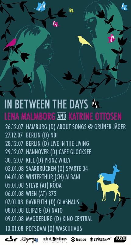 Wirbt für die Konzertreise: Flyer- und Plakatmotiv der Tour mit Malmborg und Ottosen