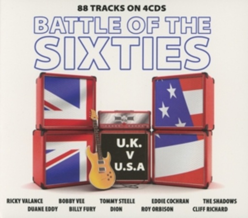 Diverse – Battle Of The Sixties - 88 Tracks On 4CDs