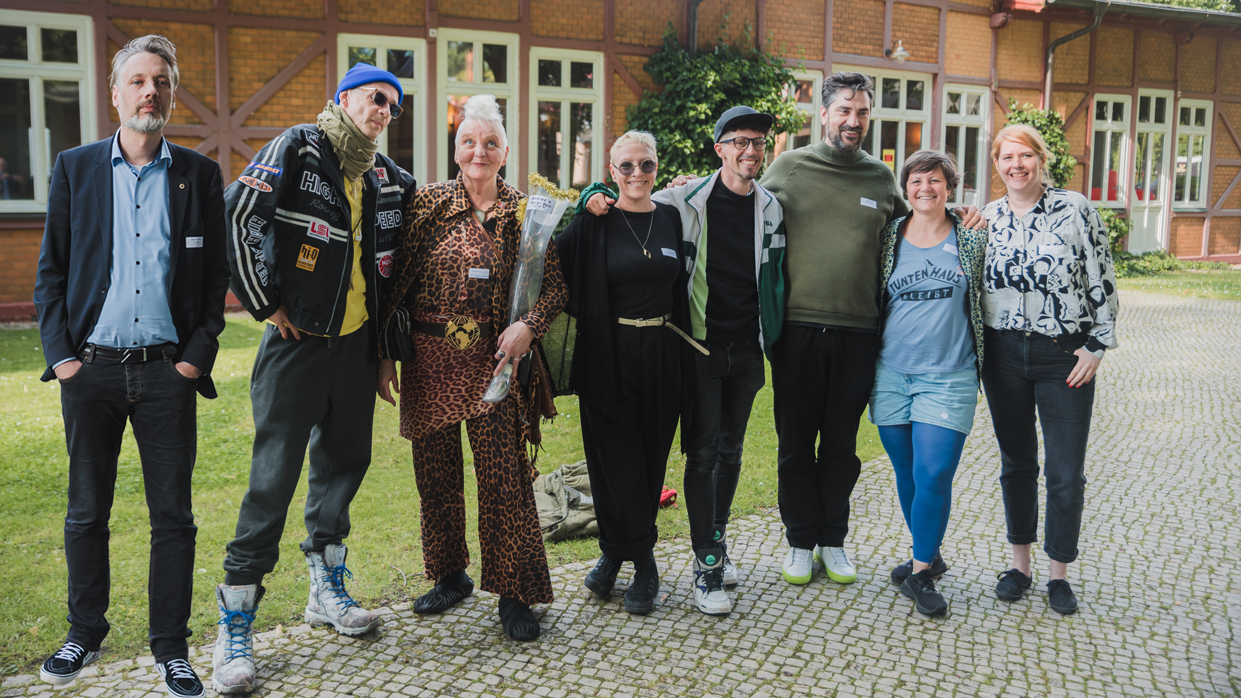 Das neue Kuratorium der Berlin Music Commission (von links): Björn Krass, Mr. Staab, Mahide Lein, Ima Johnen, Thor Hagedorn, Rainer Sheerer, Anna Groß und Kerstin Mayer. Im Bild fehlt Pete...