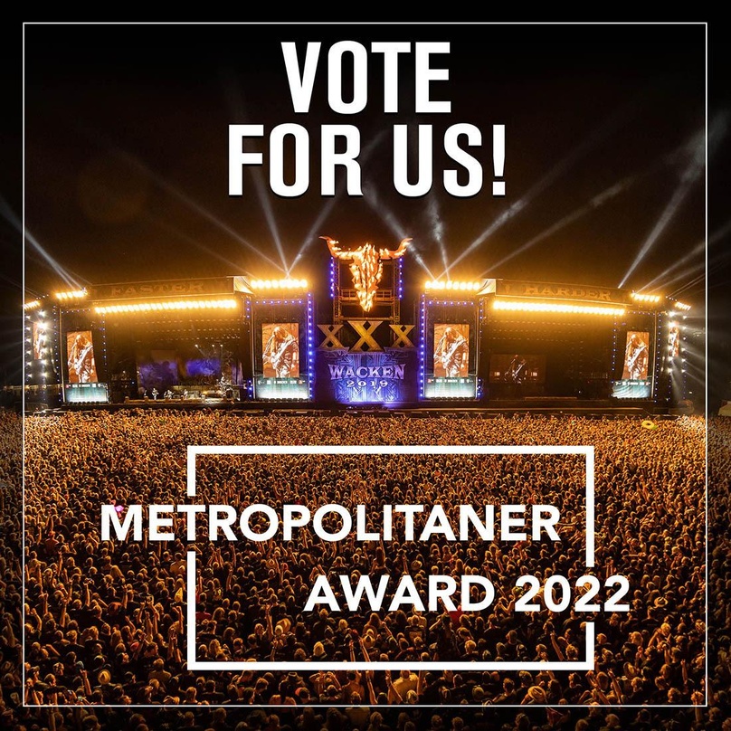 Nominiert für einen Metropolitaner Award: das Wacken Open Air