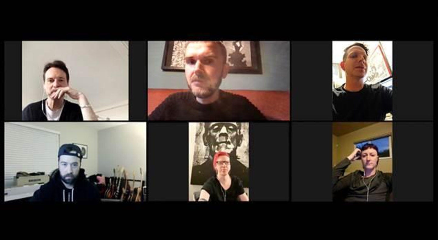 Neue Partner (von oben links im Uhrzeigersinn), Eric Burton, Thomas Thyssen, Ean Clevenger, Barry Crider, Kyle Vorst und David Wright (alle Creux Lies)