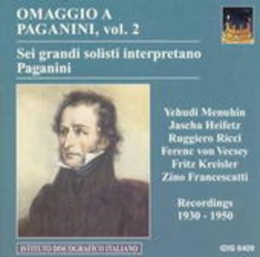 Diverse – Omaggio A Paganini Vol. 2 (1930-1950)