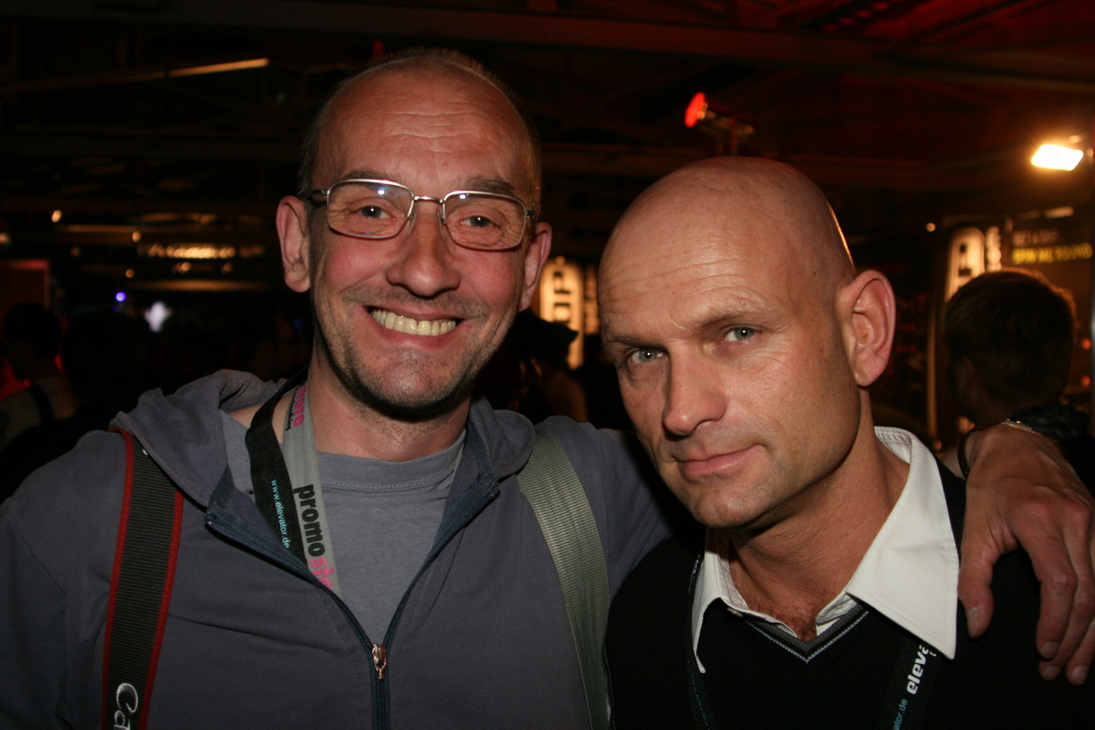 Zufrieden mit dem 20. DJ Meeting: Jörg Böhm (l.) und Caba Kroll