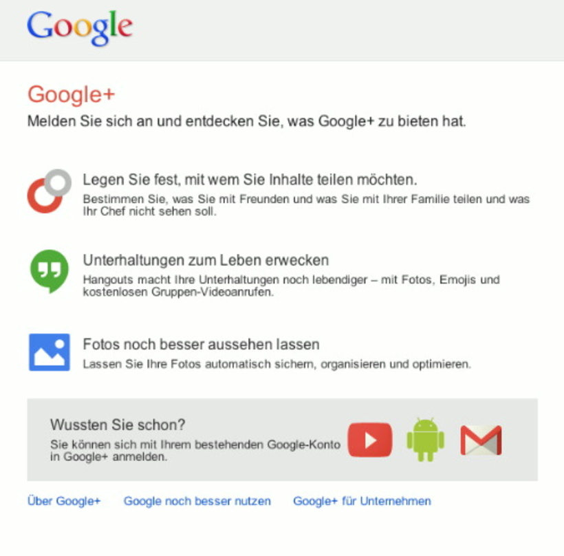 Lässt nun SoundCloud-Dateien auf den eigenen Seiten zu: Google+
