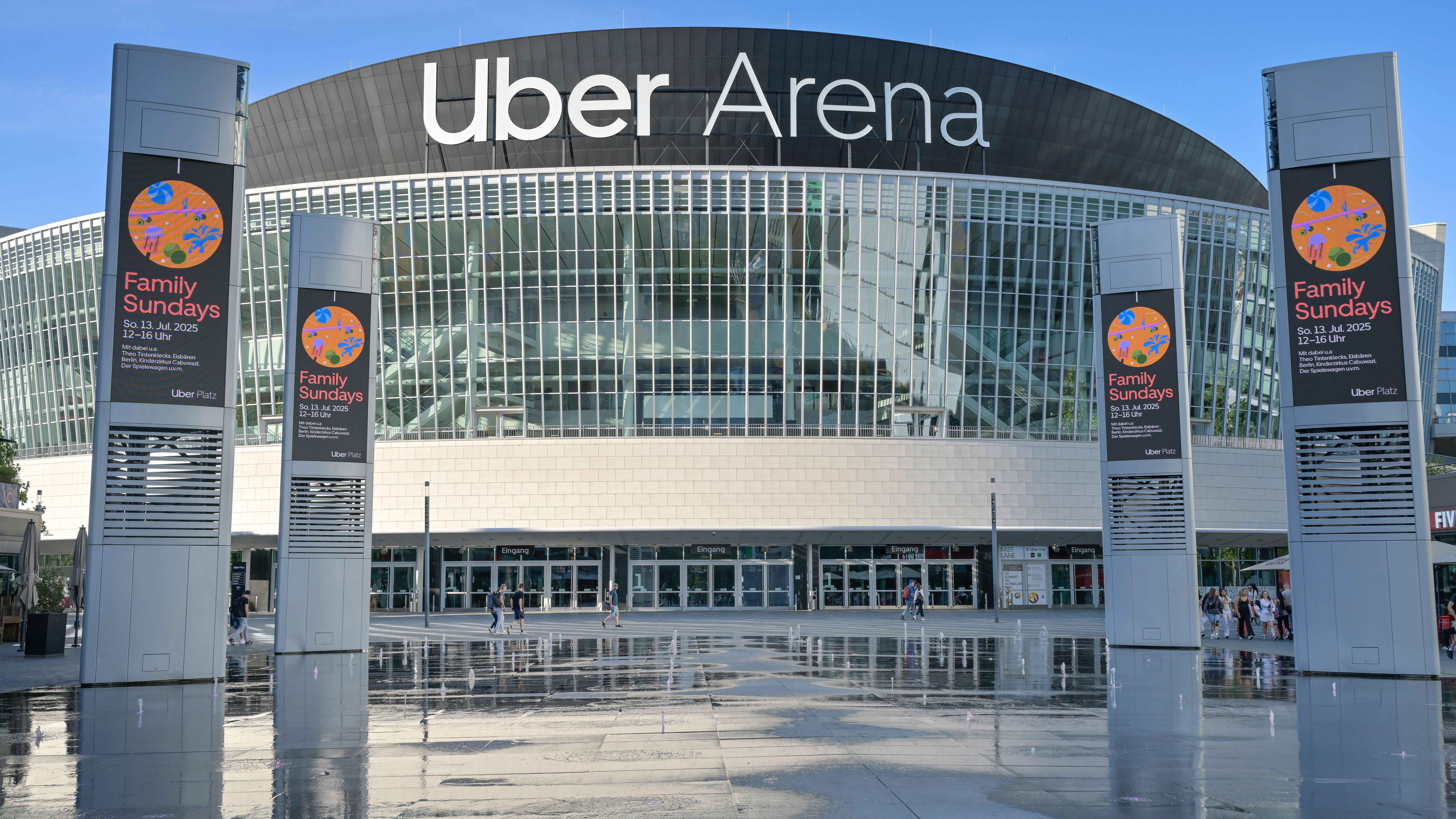 Auch sie profitiert von dem erweiterten Deal zwischen AEG und American Express: die Uber Arena in Berlin.
