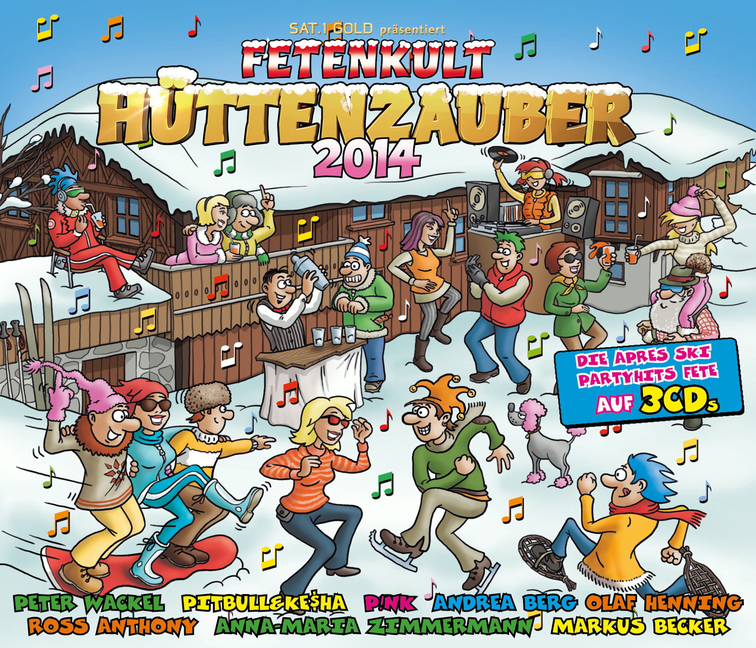 Diverse – Fetenkult - Hüttenzauber 2014 - XXL Edition