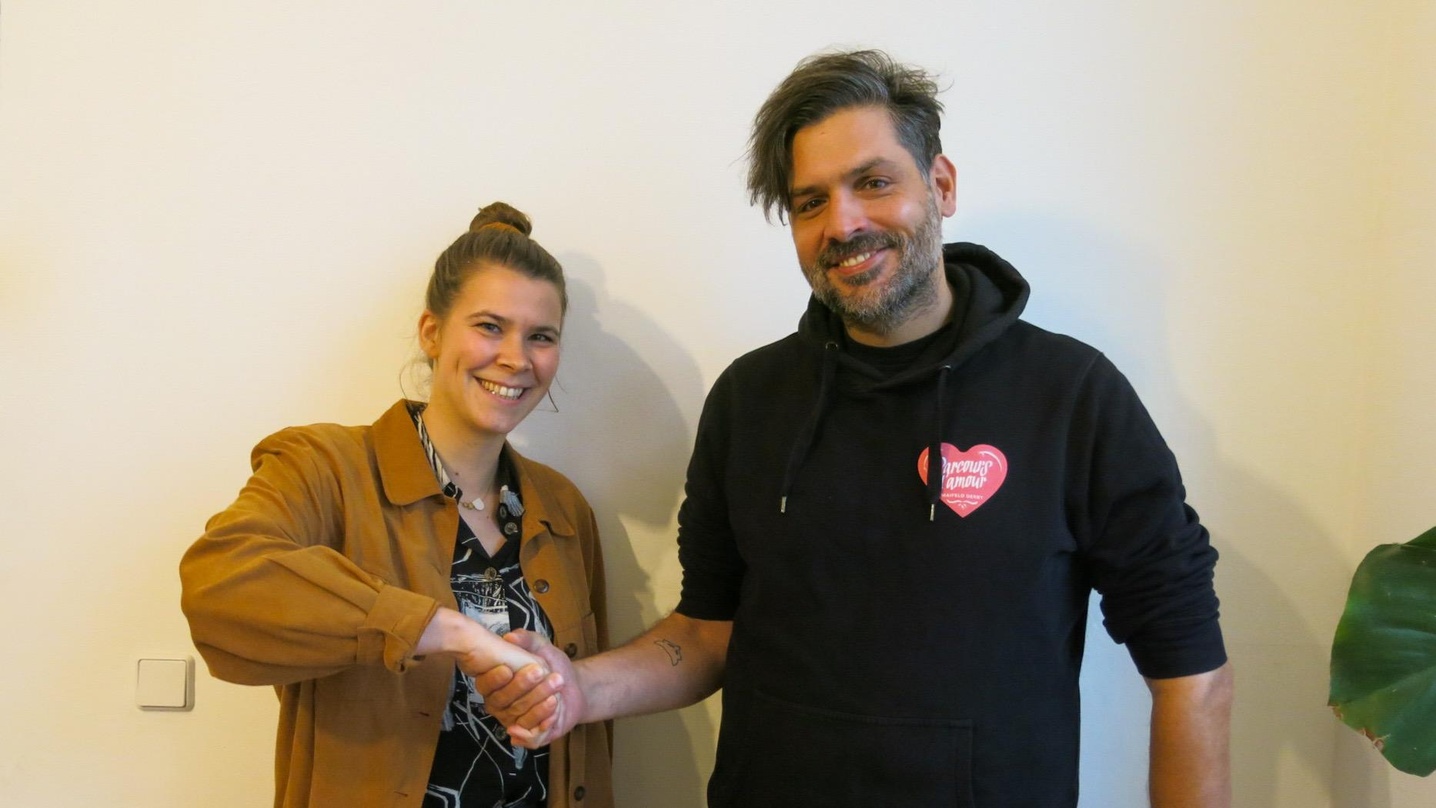 Arbeiten nun bei Delta Konzerte miteinander: Anne Theimer und Timo Kumpf
