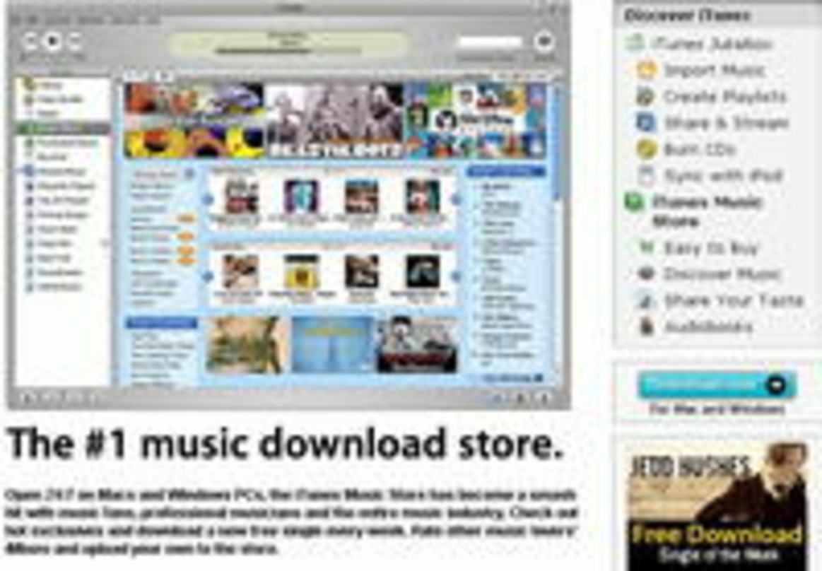 Meldet weiterhin gute Verkaufszahlen: iTunes Music Store
