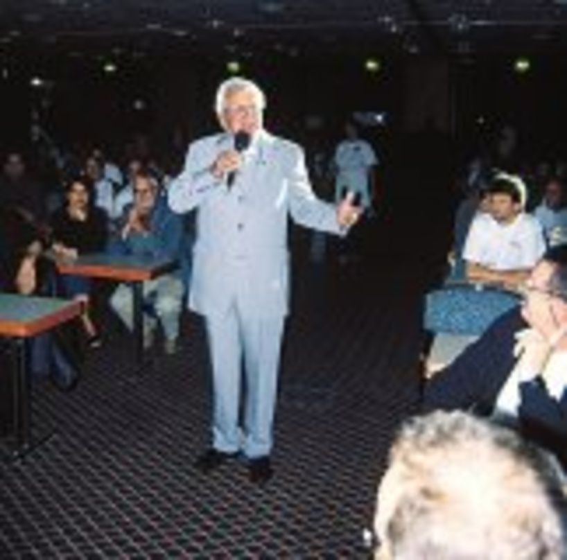 Moderierte gekonnt wie eh und je: Dieter Thomas Heck