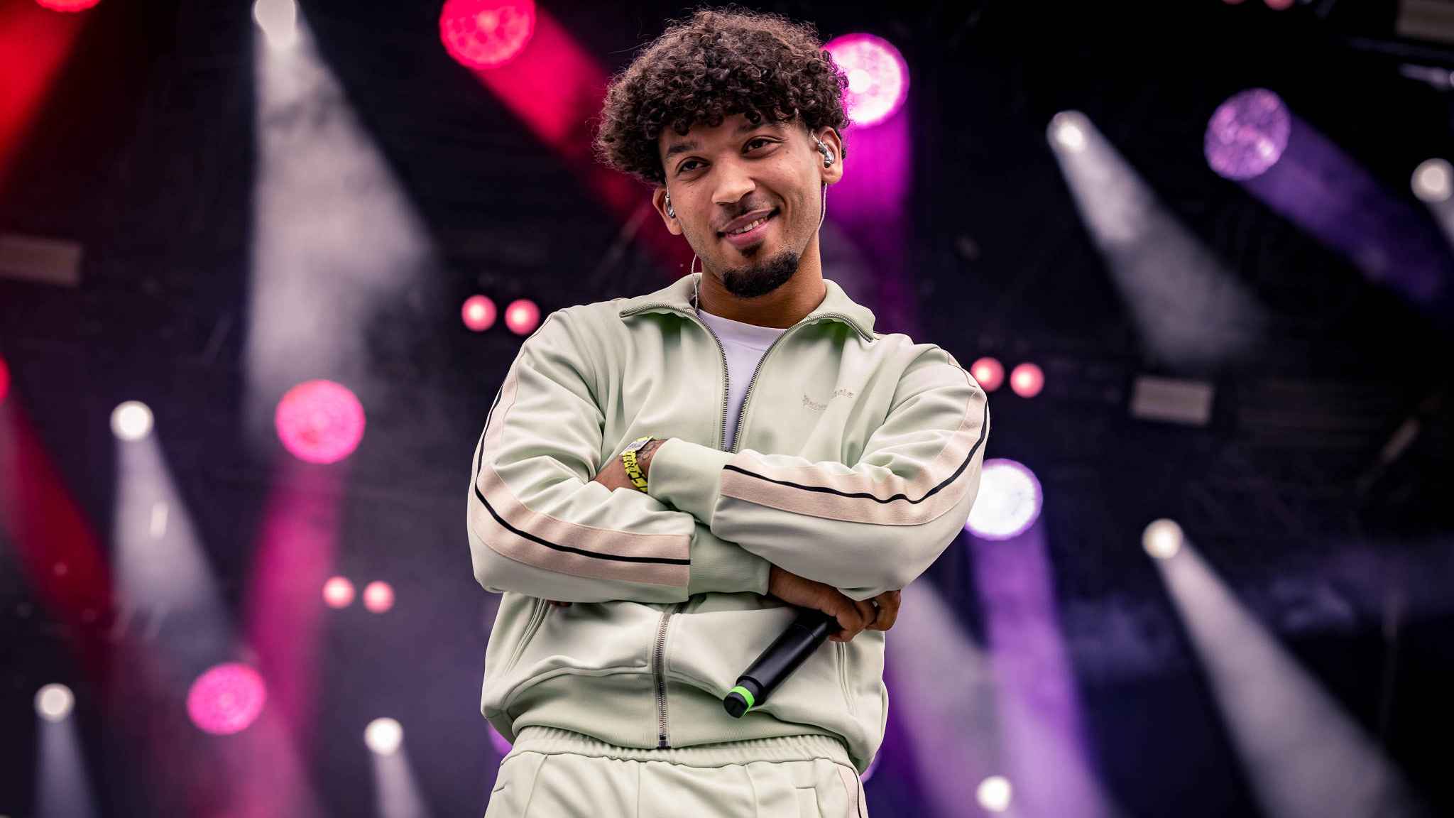Einer von fünf von TikTok empfohlenen Acts: Jazeek, hier beim Heroes Festival in Geiselwind am 14. Juni 2024.