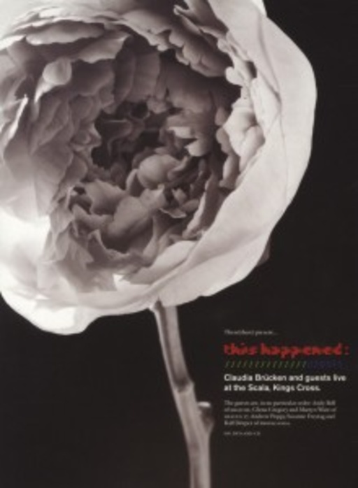 Claudia Brücken – This Happened - Live At The Scala