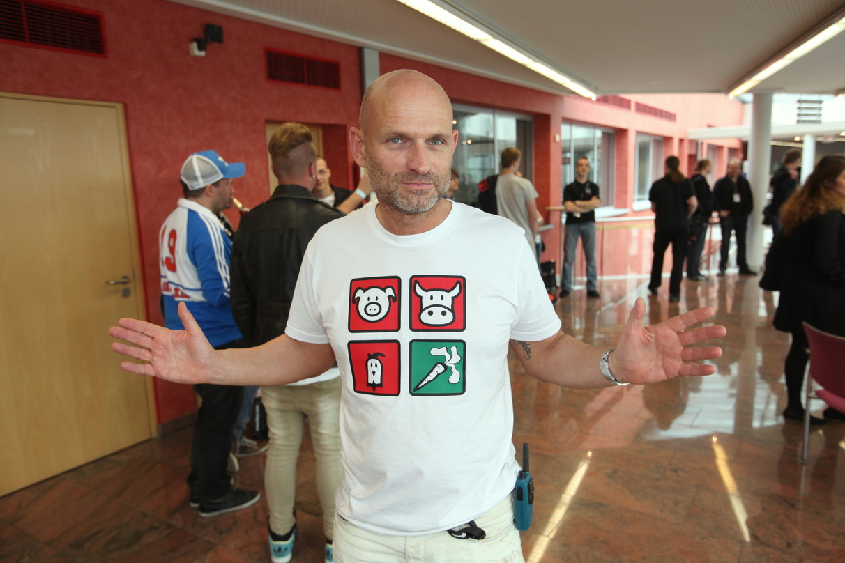Will das DJ & Producer Meeting als Netzwerkplattform in Frankfurt weiterleben lassen: Caba Kroll, hier bei der Veranstaltung 2013