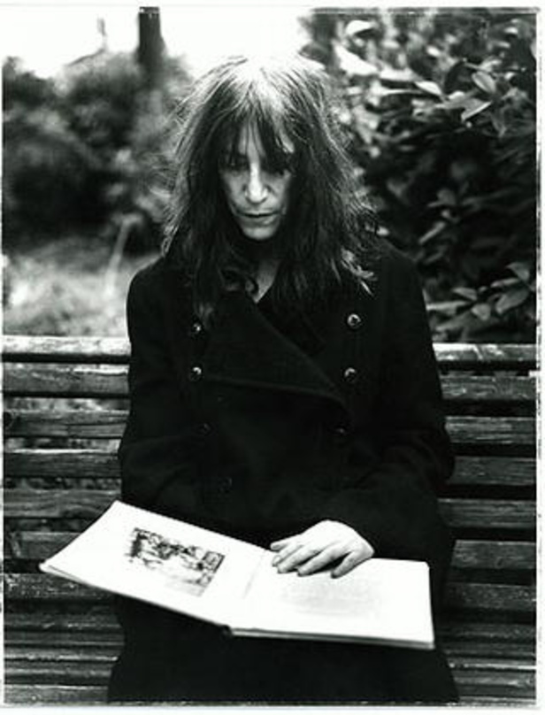 Macht den Rausschmeißer-Job im CBGBs: Patti Smith