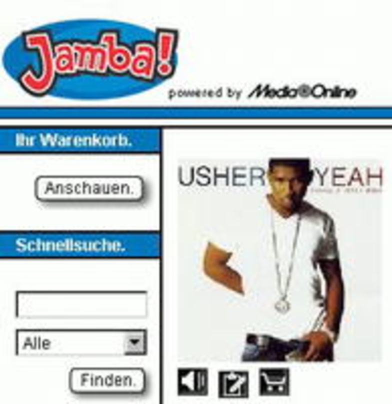 Neu im Download-Biz: Das Jamba-Portal