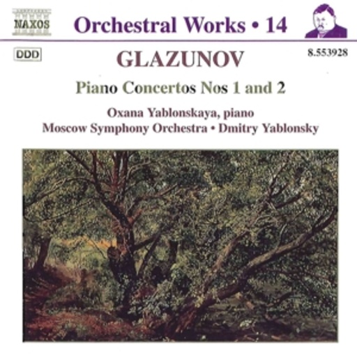 Dmitry Yablonsky/Exana Yablonskaya/Moscow Symphony Orch. – Piano Concertos Nos 1 And 2 - Orchestral Works Vol. 14