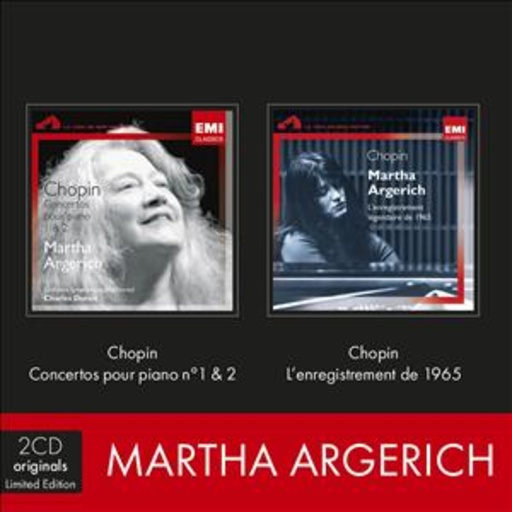 Martha Argerich/Charles Dutoit – Klavierkonzerte 1 & 2/Chopin Recordings 1965