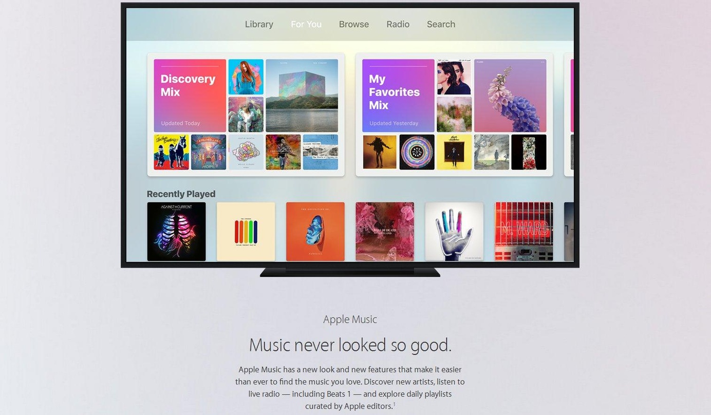 Kommt mit einem wöchentlich aktualisierten "Discovery Mix", einer "Browse"-Sektion und einem aufgeräumten Design daher: Rund ein Jahr nach dem Marktstart von Apple Music stellte Apple bei ...
