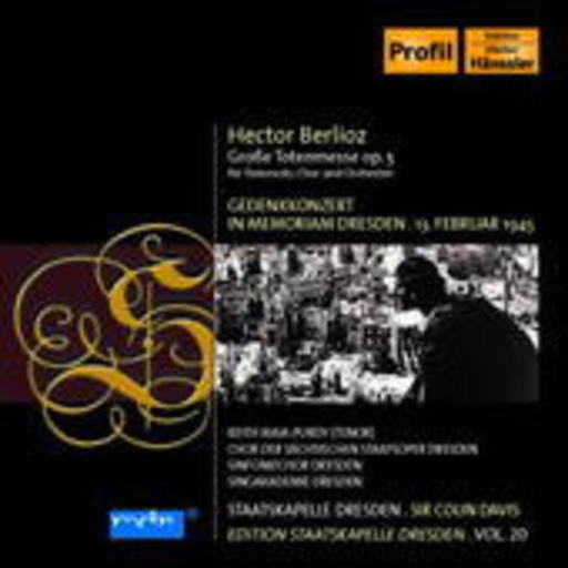 Staatskapelle Dresden/Sir Colin Davis – Große Totenmesse Op. 5