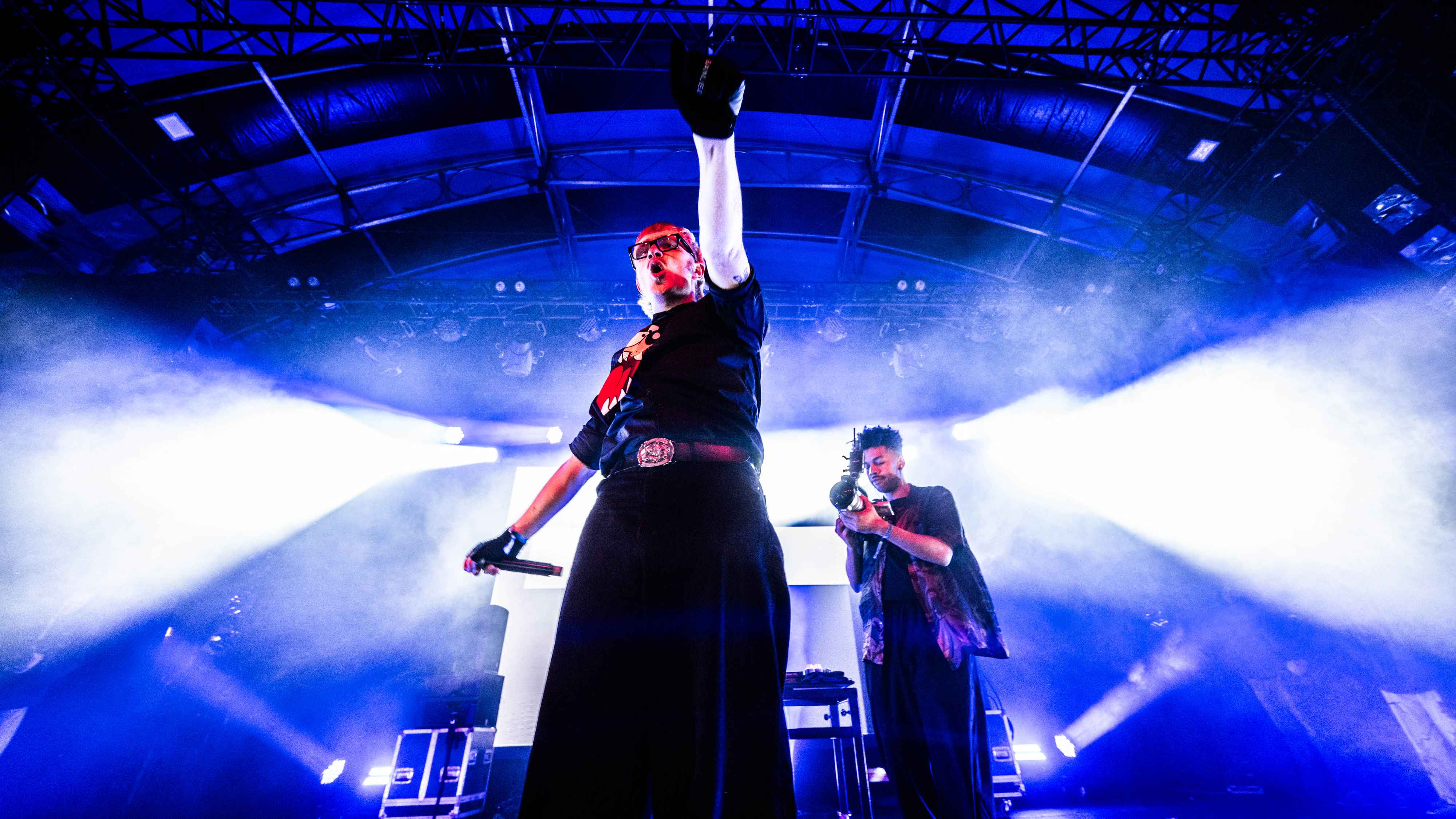 War zweimal live bei ESNS live zu sehen: der Rapper und YouTuber Joost.
