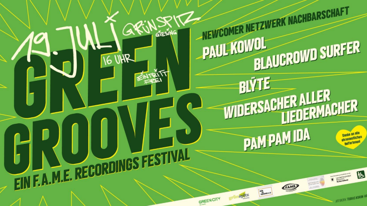 Steigt am 19. Juli: das Labelfestival Green Grooves von F.A.M.E. Recordings.