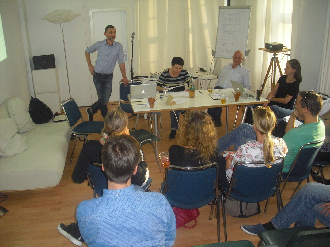 Die Berlin Music Commission beim Gedankenaustausch