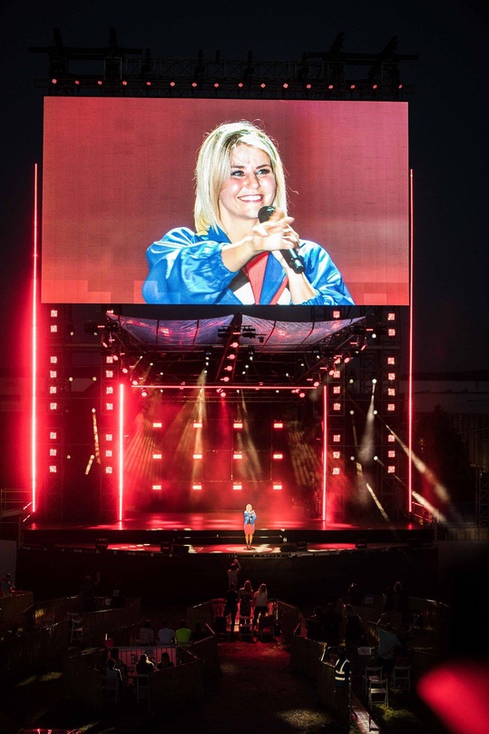 Weihte mit ihrem Konzert am 12. Juni die Kulturbühne ein: Beatrice Egli