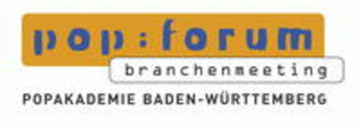 Macht Stuttgart für einen Tag zum Nabel der deutschen Musikbranche: Das pop:forum