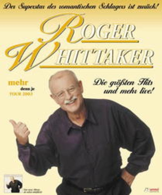 Wieder auf deutschen Bühnen: Roger Whittaker