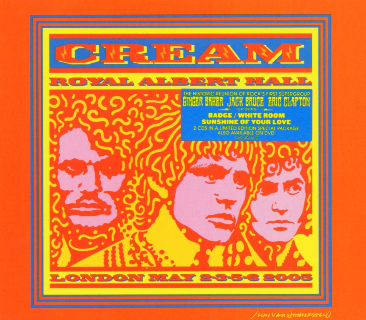Cream – Royal Albert Hall London May 2-3-5-6 2005
