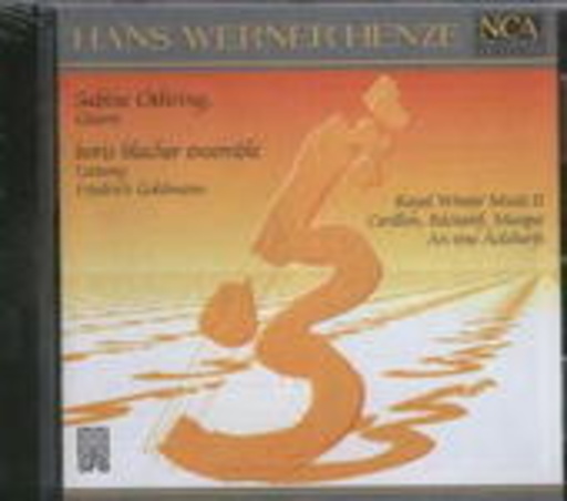 Friedrich Goldmann/Boris Blacher Ensemble/Sabine Oehring – Royal Winter Music II - Carillon, Récitatif, Masque, Äolsharfe