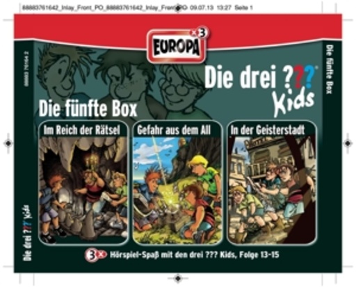 Die drei ??? Kids – Die fünfte Box (Folgen 13-15)
