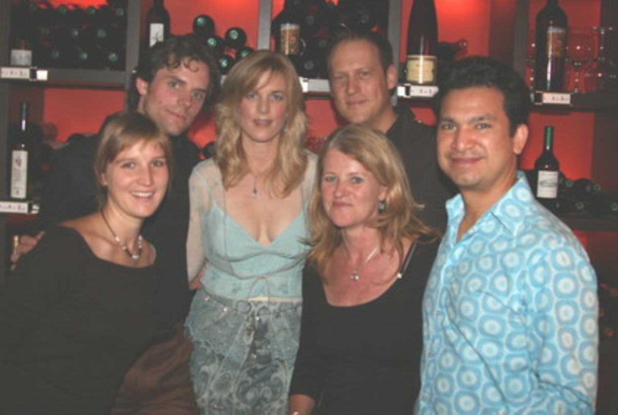 Hatten nach München eingeladen (v. l.): Elke Schneider (Another Dimension), Max Woellert, Jacqui Naylor, Alexandra Dörrie (Another Dimension) und Marc Loell (Die 4Ma) und Art Khu