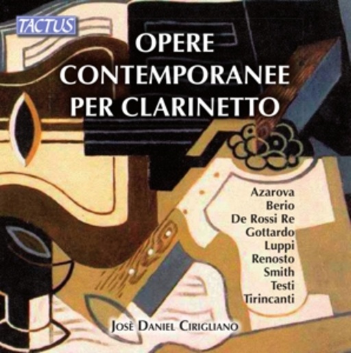 José Daniel Cirigliano – Opere Contemporanee Per Clarinetto