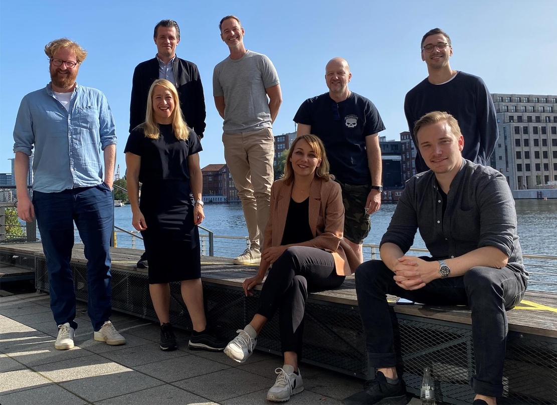 Bündeln ihre Kräfte (oben, von links): Thomas Vidovic (Managing Director Universal Music Publishing Germany), Eike Faecks (We Publish Music), Axel Erler (We Publish Music) und Patrick Pitz...