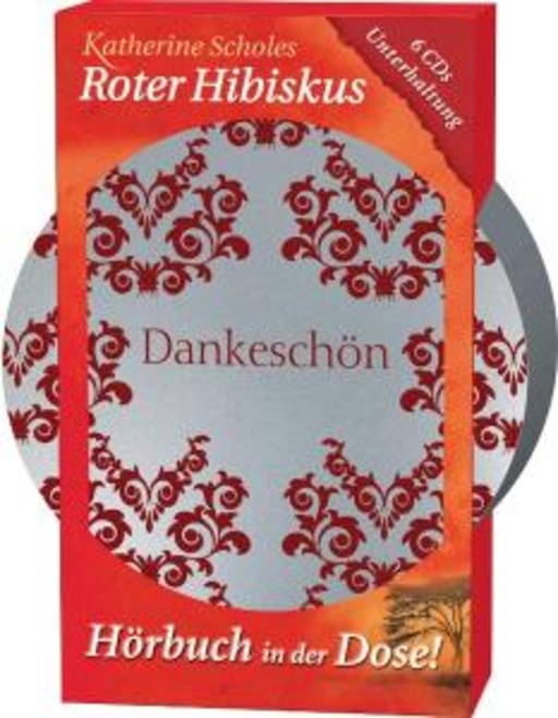Roter Hibiskus (Geschenkdose)