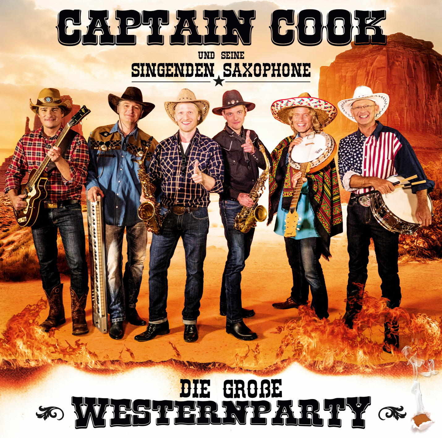 Captain Cook und seine singenden Saxophone – Die große Westernparty