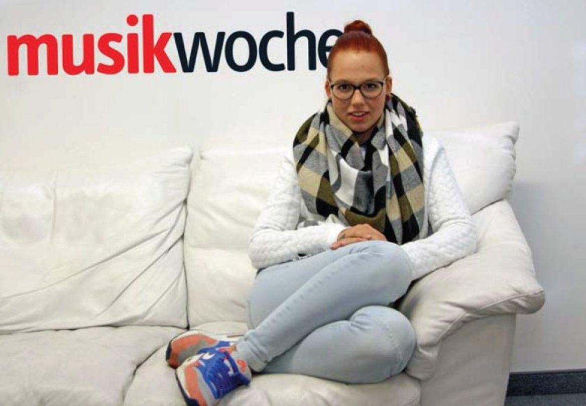 War zu Gast auf der MusikWoche-Couch: Stefanie Heinzmann