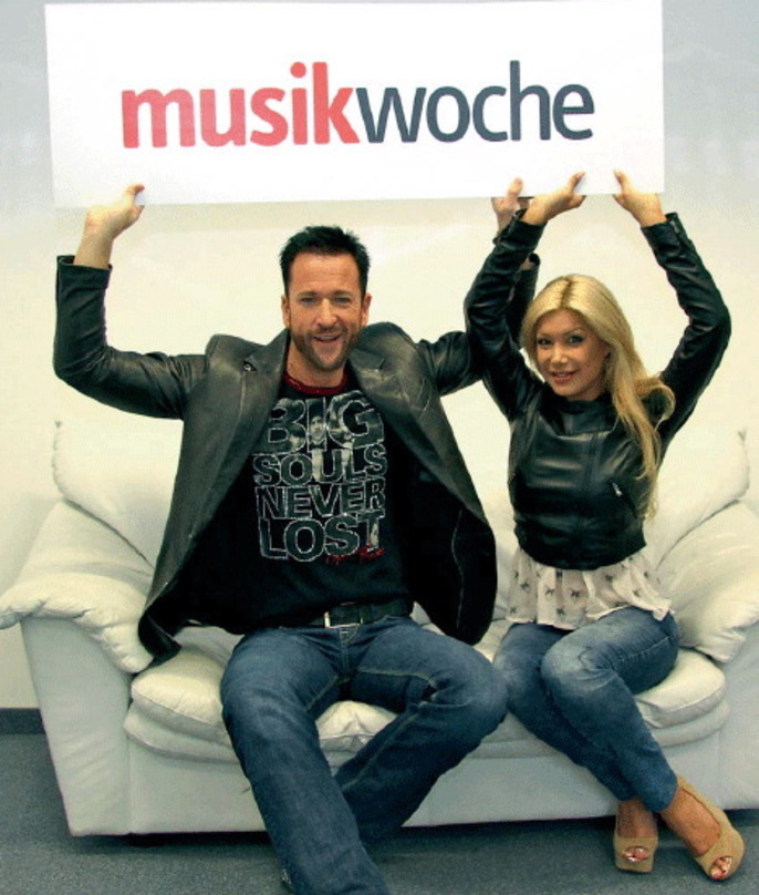 Rudeltier mit Duettpartnerin: Michael Wendler und Anika