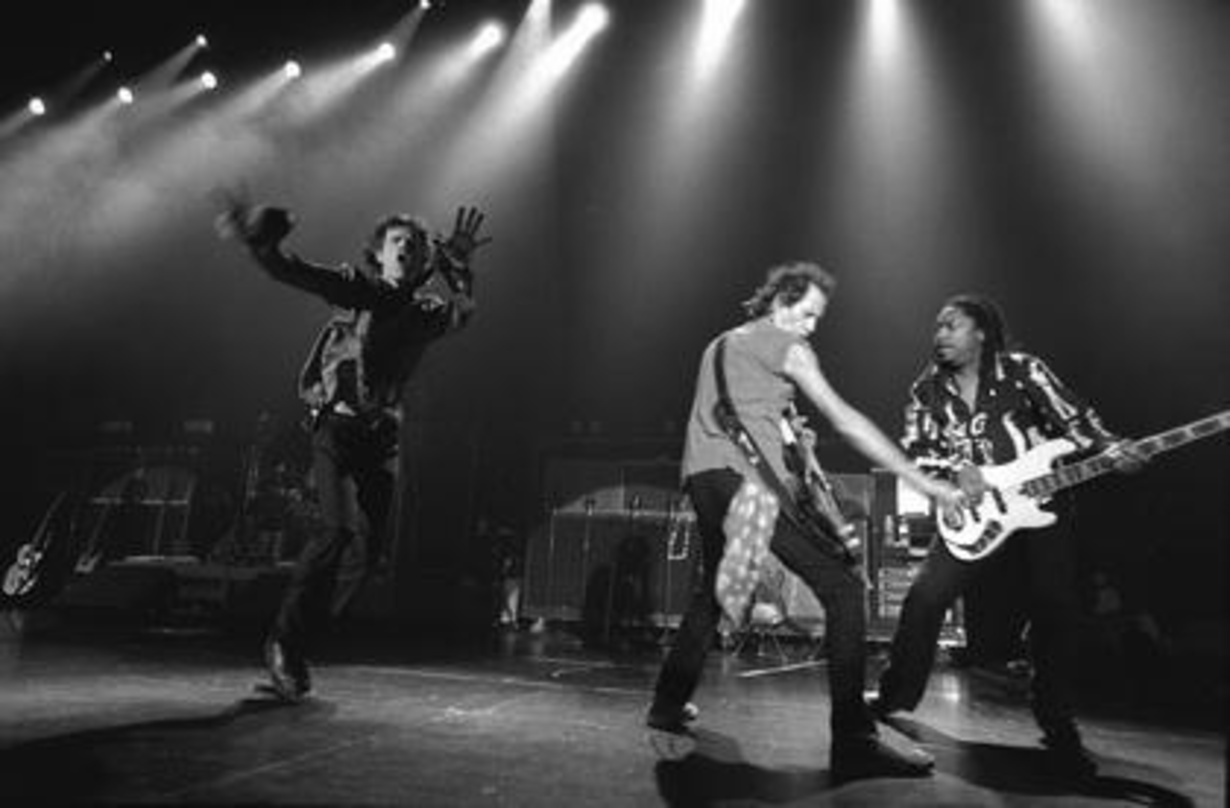 Sorgten für Massenansturm: die Rolling Stones an der Copacabana
