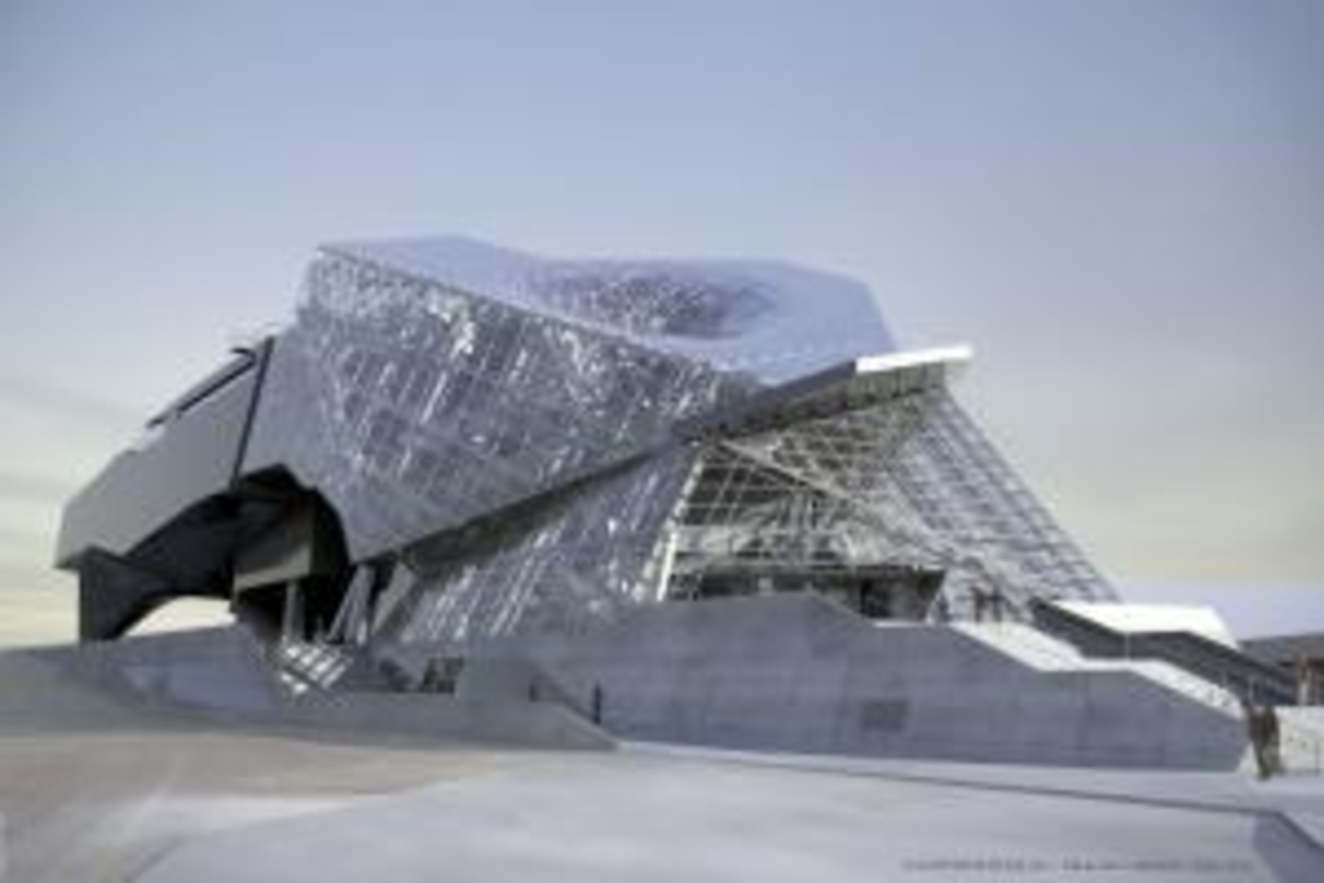 Hier gingen die Nuits Sonores über die Bühne: das Tagungsgebäude in Lyon