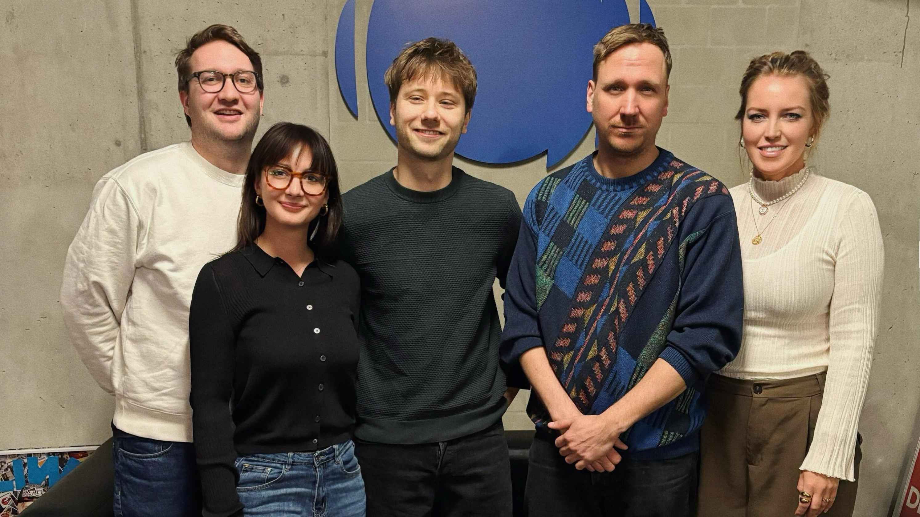 Arbeiten seit dem Jahr 2025 zusammen (von links): Carlo Wittek (Director A&R), Nicole Lichtner (Creative & Repertoire Manager, beide Sony Music Publishing), Matti Wagemann (Maatz), Andreas...