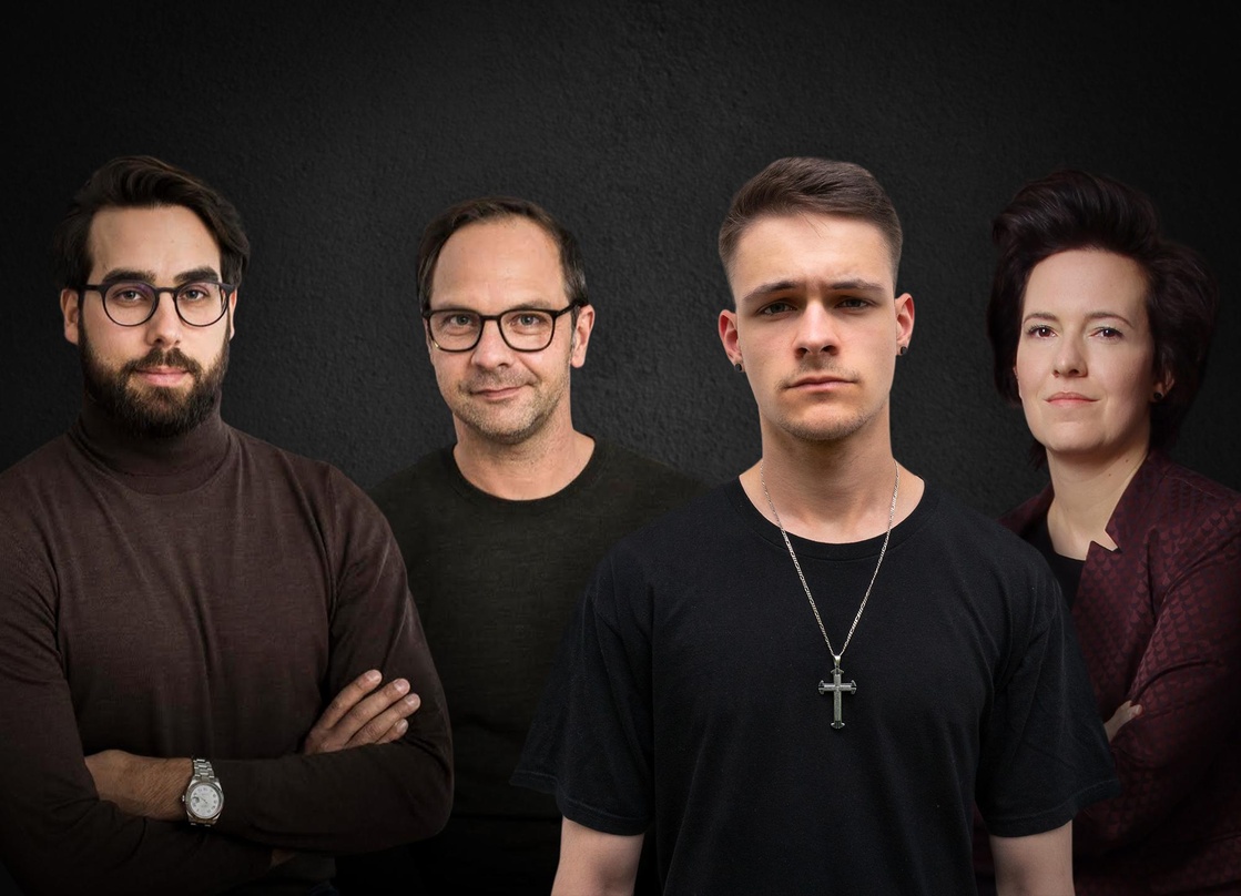 Neue Partner (von links): Stephan Kocijan, Christian Blanck, LeftLukas und Kristin Bock
