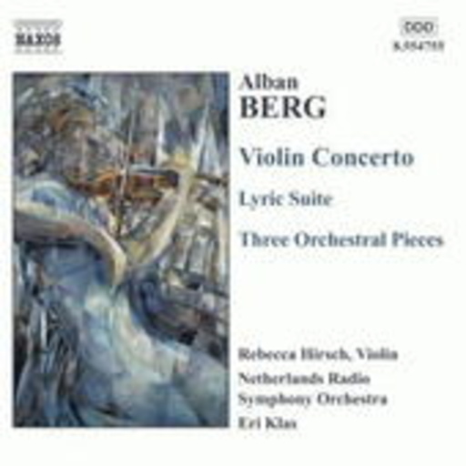 Eric Klas/Netherland RSO/Rebecca Hirsch – Violin Concerto/Lyric Suite/Three Orchestral Pieces