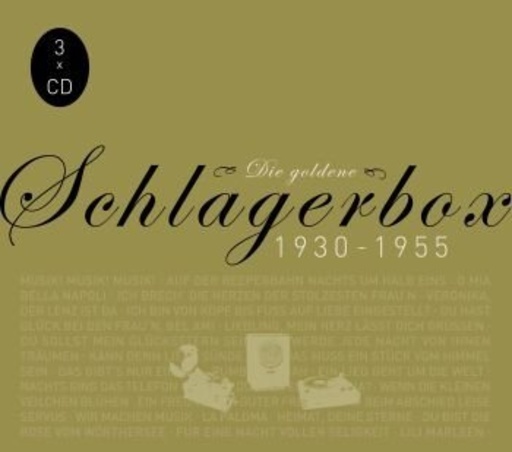 Diverse – Die goldene Schlagerbox 1930-1955