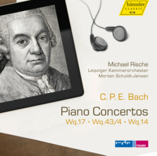 Michael Rische/Leipziger Kammerorchester – Piano Concertos Wq.17, Wq.43/4, Wg.14