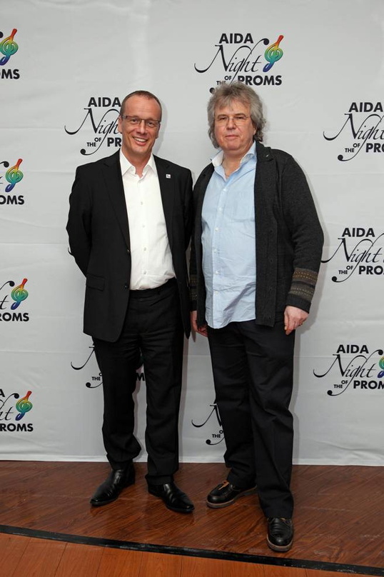 Gehen künftig gemeinsam mit den Proms auf musikalische Reise: Jörg Eichler (l.) und Dirk Hohmeyer