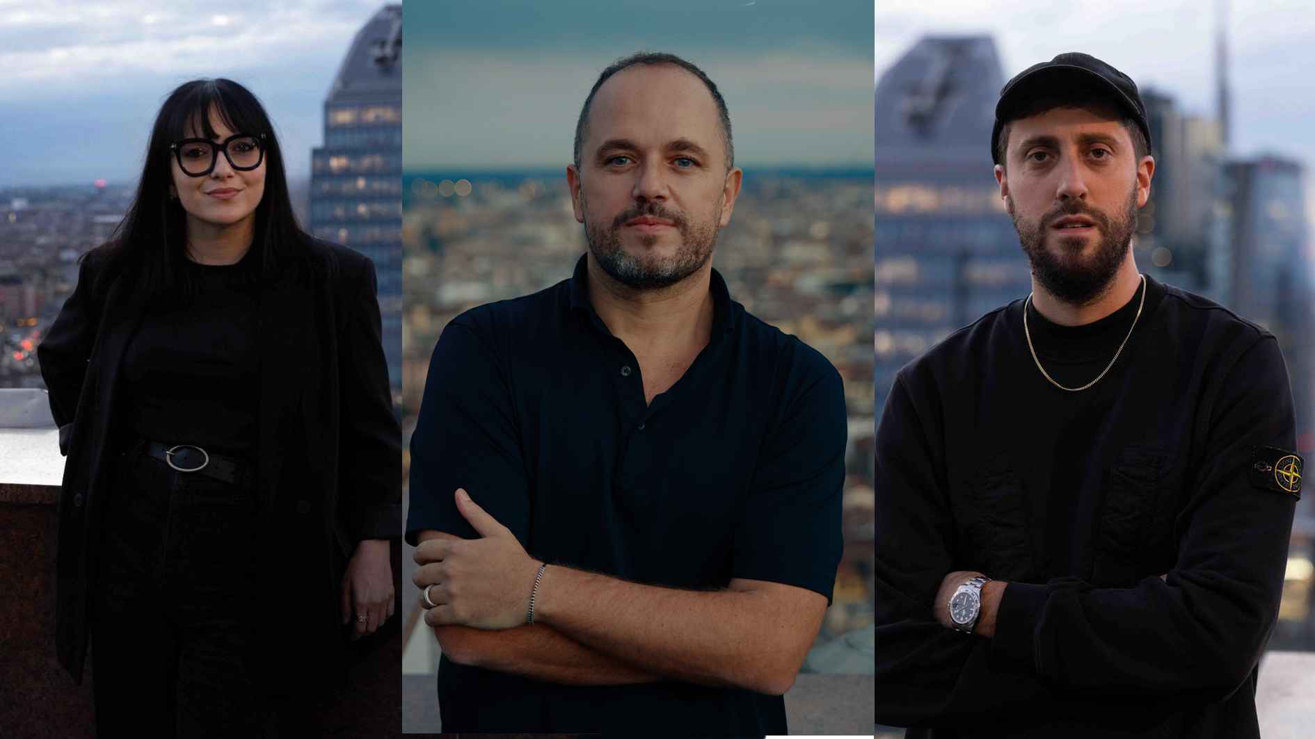 Haben das Ruder im Italienbetrieb von Warner Music in der Hand (von links): Eleonora Rubini (Label Director Warner Records Italy), Pico Cibelli (President Warner Music Italy) und Marco Mas...