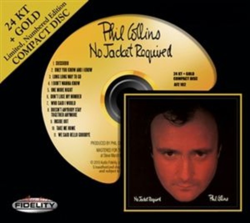 Phil Collins – No Jacket Required - 24k Gold Edition
