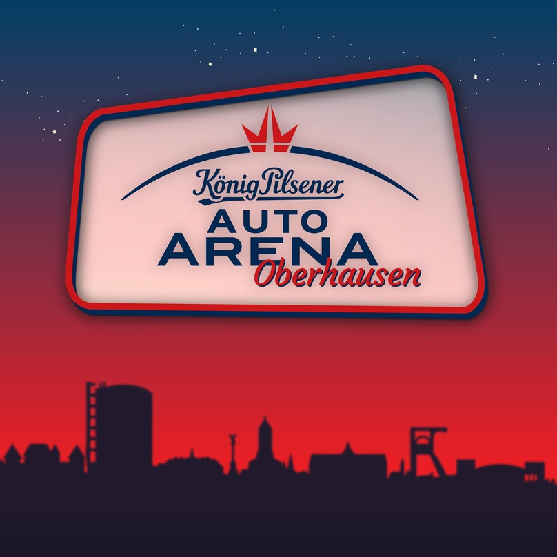 Hier finden bald Konzerte statt: die Autoarena Oberhausen