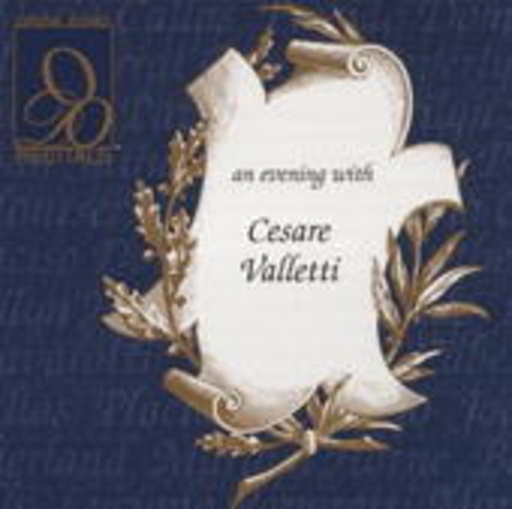 Cesare Valletti – An Evening With Cesare Valletti